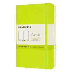 Блокнот Moleskine Classic Soft Pocket A6 96 листов без линовки салатовый на сшивке (90x140 мм)